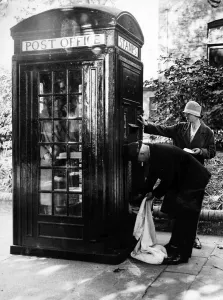 May Prints: Londons new telephone-post kiosk