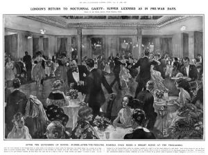 Gaiety Prints: Londons return to noctural gaiety: dancing at the Trocadero