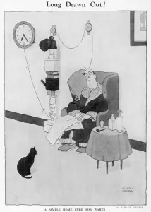 Cure Prints: Long Drawn Out! by William Heath Robinson