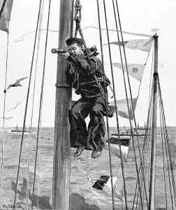 Cruising Prints: A Look Out Up the Mast
