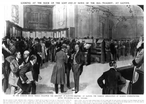 Disasters Prints: Looking at the book of the lost and at news of the Titanic
