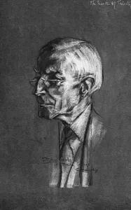 Ward Prints: Lord Adrian, as sketched by Stephen Ward, 1961