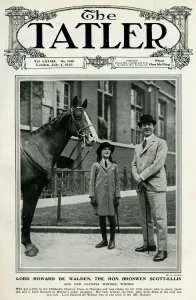 Howard Prints: Lord Howard de Walden and daughter