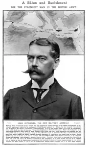 Kitchener Prints: Lord Kitchener made Military Admiral, 1909