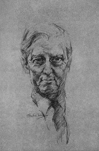 Ward Prints: Lord De L Isle, as sketched by Stephen Ward, 1961