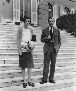 Honeymoon Prints: Lord and Lady Brownlow at Antibes