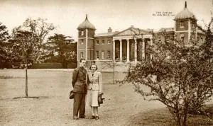 Steps Prints: Lord and Lady Jersey at Osterley Park House