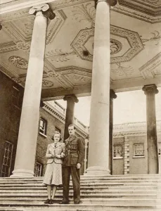 Steps Prints: Lord and Lady Jersey at Osterley Park House