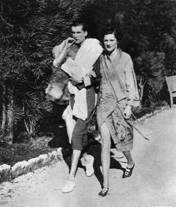 Plage Prints: Lord and Lady Weymouth at Antibes