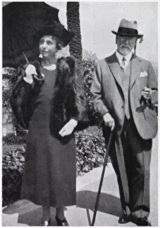 Personalities Prints: Lord Plender, head of the world-famous firm of chartered accountants, and Lady Plender