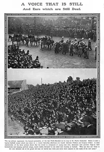 Roberts Prints: Lord Roberts funeral and football in war, WW1