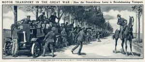 Vehicles Prints: How the lorry is revolutionising transport in the Great War