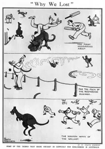 Cricket Prints: Why We Lost by William Heath Robinson