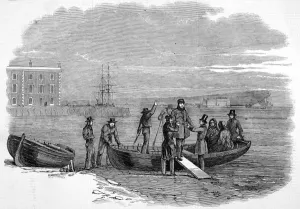 Arriving Prints: Louis Philippe landing at Newhaven