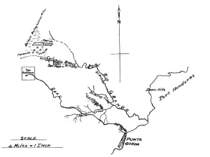 Images Dated 18th March 2011: Lubaatun map, 1924