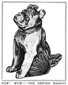 Charm Prints: Lucky WWI bulldog mascot designed by John Hassall