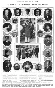 Disaster Prints: Lusitania - Saved and Missing