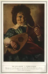 Dutch Prints: The Lute Player by Judith Leyster