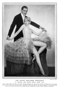 Wells Prints: Ly Walker and Harry Wells, ballroom specialists