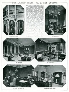 Room Prints: The Lyceum Club, 1908