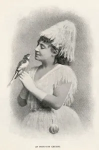 Acting Prints: Lydia Thompson in the role of Robinson Crusoe. Date: 1899