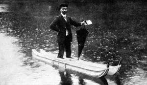 March Prints: M. Remond walking on water