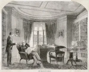 1800 Prints: Macaulay in his Library