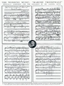 Procession Prints: Mache Triomphale - Wedding Music 1913