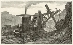 Dock Prints: Machines / Steam Navvy