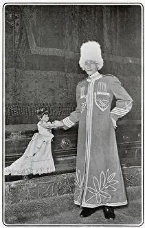 Madame Prints: Machnow the Giant & Madame Chiquita, London Hippodrome