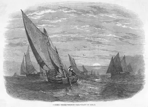 May Prints: Mackerel Fishing / 1847