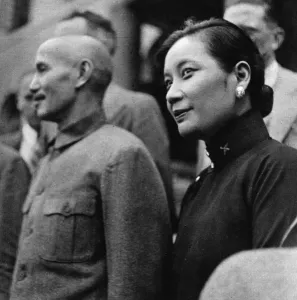 Ww 2 Prints: Madame Chiang Kai-Shek and husband, 1941