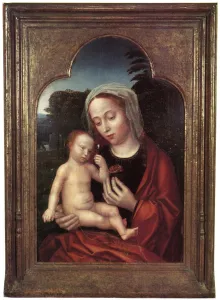 Fine Prints: Madonna and Child by Adriaen Isenbrant