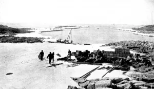 Antarctic Prints: The Main Base, Australian Antarctic Expedition, 1913