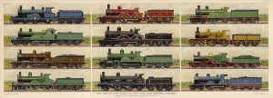 Line Prints: Main Line Express Engines
