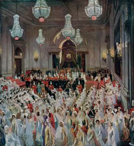 Ballroom Prints: Their Majesties Court by Sir John Lavery