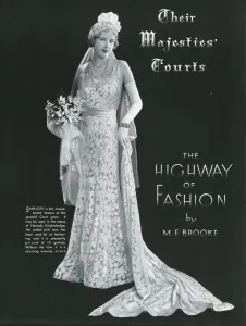 Gowns Prints: Majesties Courts gown 1933