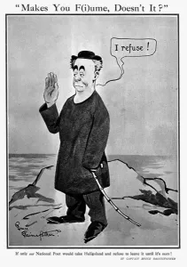 Heligoland Prints: Makes you F(i)ume, doesn t it? by Bruce Bairnsfather