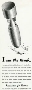 : Making bombs out of wrought iron gates 1943