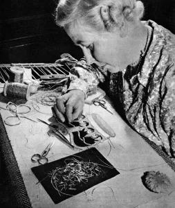 Embroidered Prints: Making Queen Elizabeth IIs coronation robe