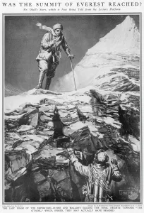 Return Prints: Mallory and Irvine at the Second Step, Everest, 1924