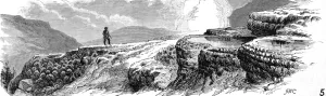 Stone Prints: Mammoth Hot Springs, Gardiners River, Yellowstone, 1883