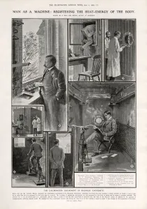 Science Prints: Man as Machine. Registering the Heat-Energy of the Body