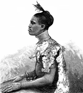 Central Prints: A Man of the Shuli Tribe, Sudan, c. 1887