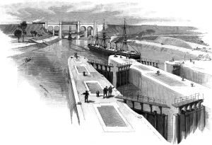 Manchester Prints: Manchester Ship Canal
