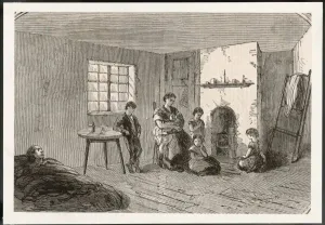 Liverpool Prints: Manchester Slum