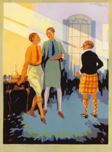 Flappers Prints: A Mans A Man For A That by Lindsay Cable