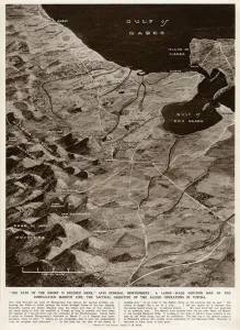Operations Prints: Mareth Line, Tunisia, by G. H. Davis