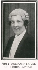 Henderson Prints: Margaret Kidd, first woman barrister at House of Lords