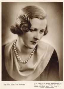 Prints of Margaret Thesiger, later Monck (1911-1991), youngest daughter of Frederic Thesiger, 1st Viscount Chelmsford, known for her street photography in London during the 1930s. Date: 1924 July Prints: Margaret Thesiger, later Monck (1911-1991), youngest daughter of Frederic Thesiger